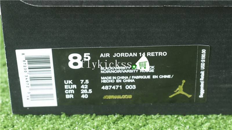 Authentic Air Jordan 14 Last Shot